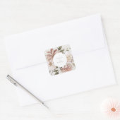Wild Florals Square Sticker (Envelop)
