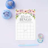 Wild Flower Double Sided Vrijgezellenfeest Games Flyer (Enkel)