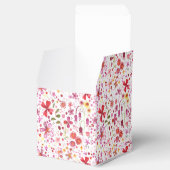 Wild Flower Waterverf Bruiloft Bedankdoosjes (Geopend)