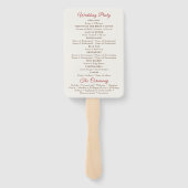 Wild Flower Yellow Marigold Foliage Wedding Handwaaier (Achterkant)