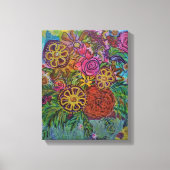 Wild Flowers Canvas Afdruk (Voorkant)