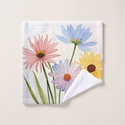 Wild Flowers Caress (Gant de toilette)