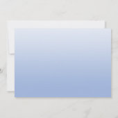 Wild Flowers Foto Viering van het leven | Begrafen Kaart (Achterkant)