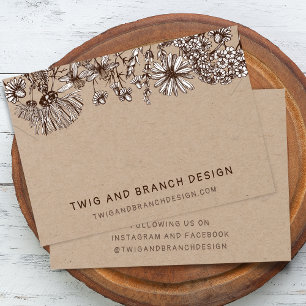 Wild Flowers Kettingen armband display Kaart