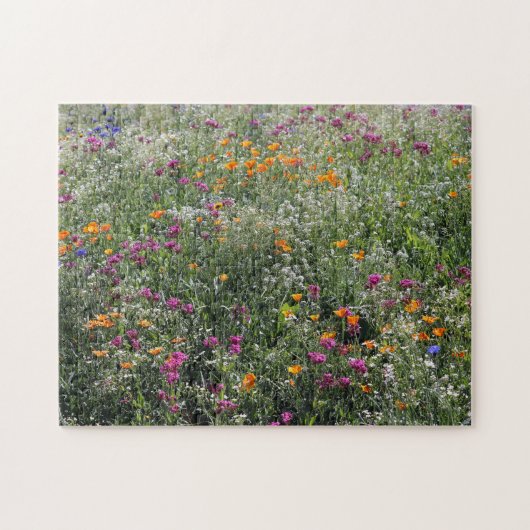 Wild Flowers Legpuzzel (Horizontaal)