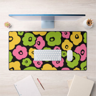 Wild Flowers Pattern Bureaumat