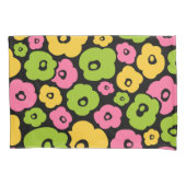 Wild Flowers Pattern Kussensloop (Voorkant-Links)