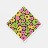 Wild Flowers Pattern Servet (Hoek)
