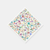 Wild Flowers Pattern Servet (Hoek)