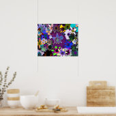 Wild Flowers Poster (Keuken)