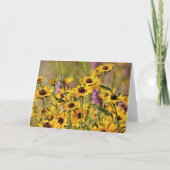 Wild Flowers Scripting Note Kaart Proverbs 3:5 (Voorkant)