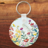 Wild Flowers Sleutelhanger (Voorkant)