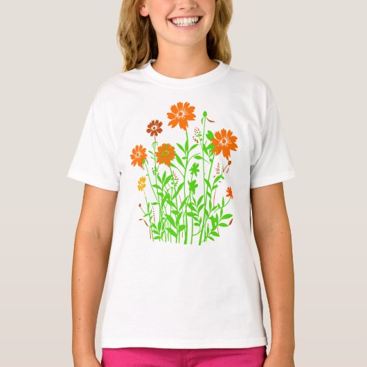 Wild Flowers T-shirt (Voorkant)