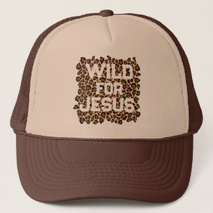 Wild For Jezus - Luipaardprint Trucker Pet
