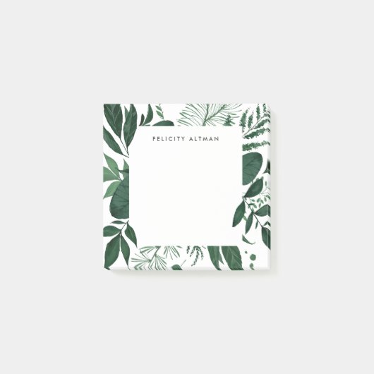 Wild Forest | Gepersonaliseerd Post-it® Notes (Voorkant)