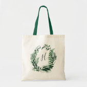 Wild Forest Monogram Tote Bag (Voorkant)