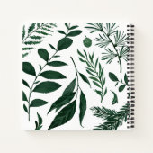 Wild Forest Personalized Notitieboek (Achterkant)