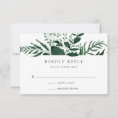Wild Forest RSVP-kaart RSVP Kaartje (Voorkant)