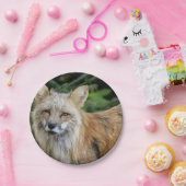 Wild Fox Papieren Bordje (Feest)