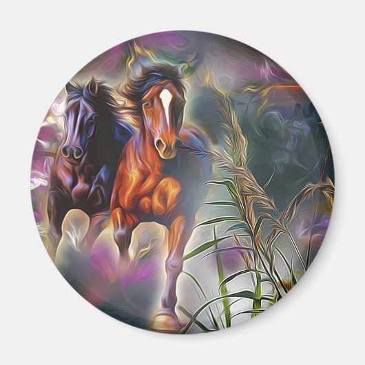 Wild gallop magneet (Voorkant)