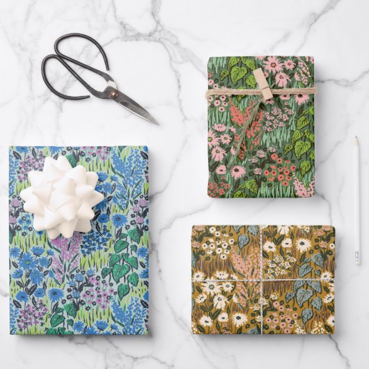 Wild Garden Assortiment Inpakpapier Vel (Voorkant)