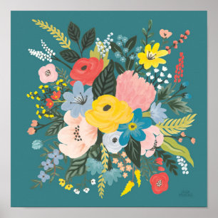 Wild Garden Flowers Poster