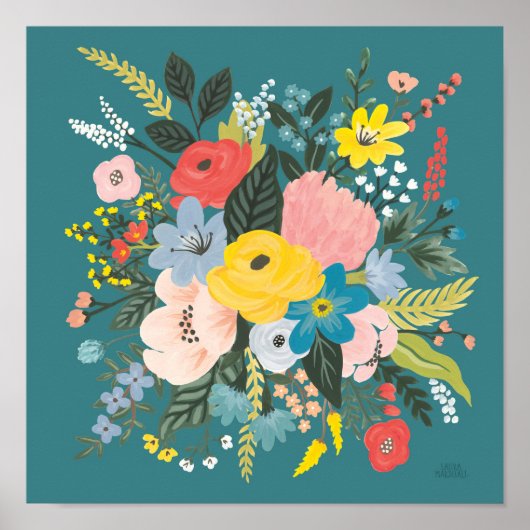 Wild Garden Flowers Poster (Voorkant)