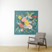 Wild Garden Flowers Wandkleed (In situ)