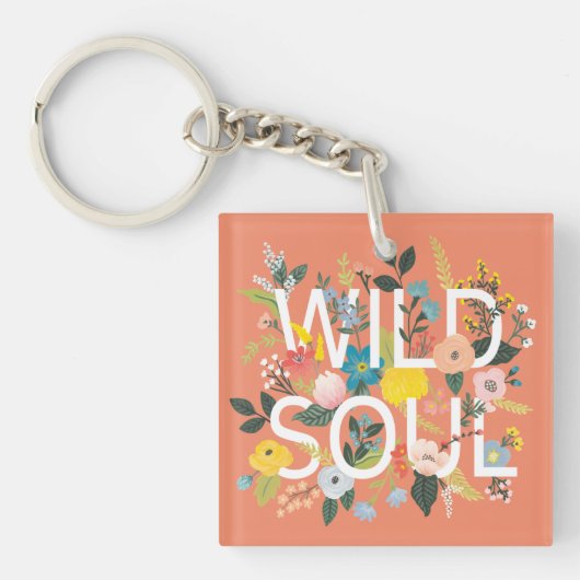 Wild Garden, Wild Soul Sleutelhanger (Voorkant)