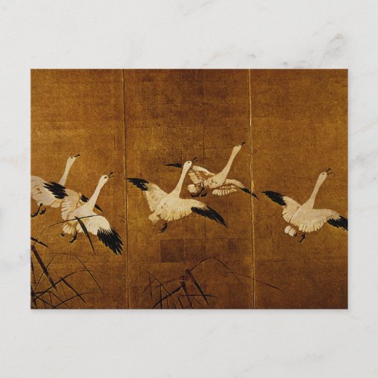 Wild Geese Briefkaart (Voorkant)