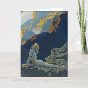 Wild Geese by Maxfield Parrish Kaart