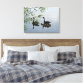 Wild Geese Canvas Afdruk (Insitu (Slaapkamer))