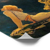 Wild Geese door Maxfield Parrish Poster (Hoek)