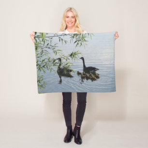 Wild Geese Fleece Blanket Deken