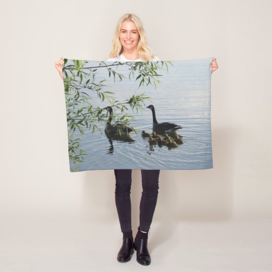 Wild Geese Fleece Blanket Deken (In situ)
