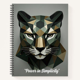 "Wild Geometric Grace" Notitieboek