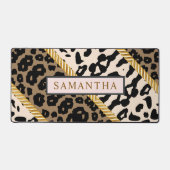 Wild Gold minimalistisch op maat Bureaumat (Voorkant)