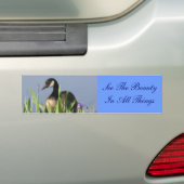 Wild Goose Beauty Inspirerend Bumpersticker (Op auto)