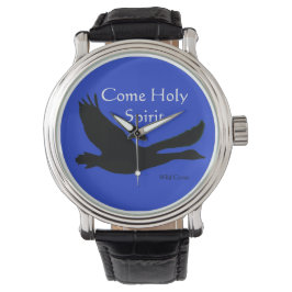 Wild Goose 'Come Holy Spirit' horloge (blauw)