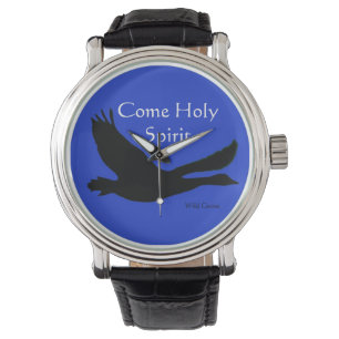 Wild Goose 'Come Holy Spirit' horloge (blauw)
