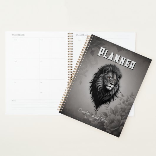 Wild Grace : portrait saisissant d'un lion (Devant avec enveloppe)