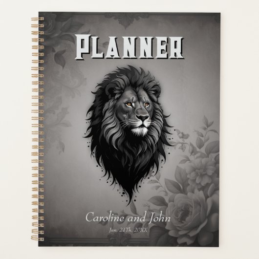 Wild Grace : portrait saisissant d'un lion (Devant)