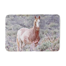 Wild Grace, Roan Stallion Bath Mat