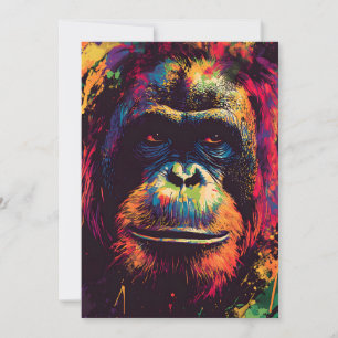Wild Graffiti Urban Oerwoud Gorilla Aankondiging
