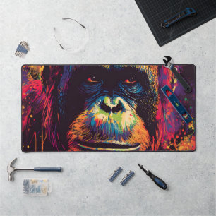 Wild Graffiti Urban Oerwoud Gorilla Bureaumat