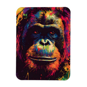 Wild Graffiti Urban Oerwoud Gorilla Magneet