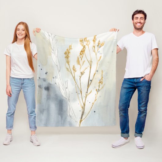 Wild Grass Fleece Deken (In situ)