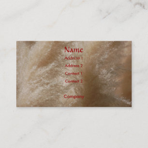 Wild Grass-profielkaart Visitekaartje