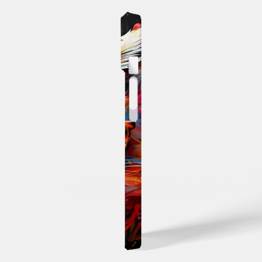 Wild Gratis Abstracte Pop Fox Case-Mate iPhone Case (Achterkant / Links)