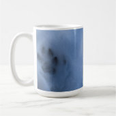 Wild Gray Wolf Paw Print in Winter Snow Mok (Links)